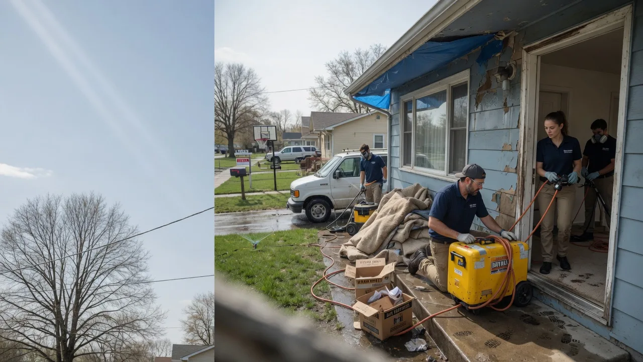 Basement Flood Cleanup in Ortonville, MN near me